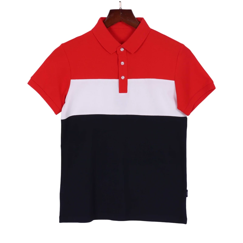 Designer-School-Uniforms-Tracksuit-Three-Colors-Combination-Sports-Polo-Shirts
