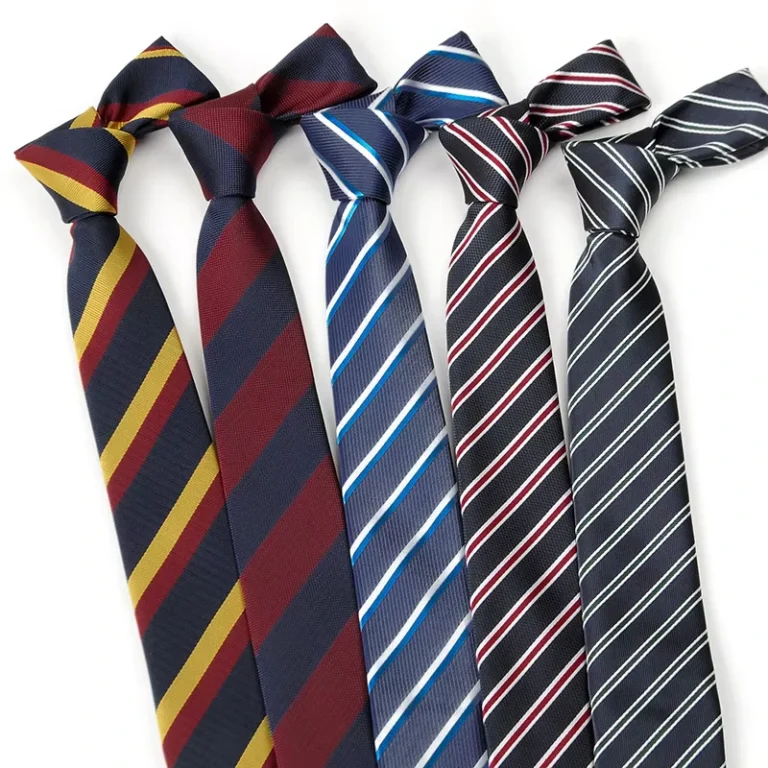 Durable-BOYI-Brand-Polyester-Party-Gift-Tie-Mens-Business-Suit-Formal-Accessories-Striped-Hand-tied-Blue-Stock