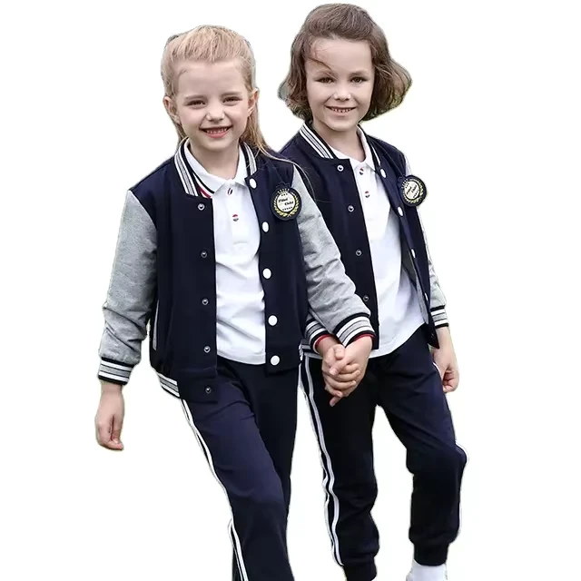 Embroidery-Patch-Logo-Designs-Kindergarten-Primary-School-Sportswear-Tracksuit