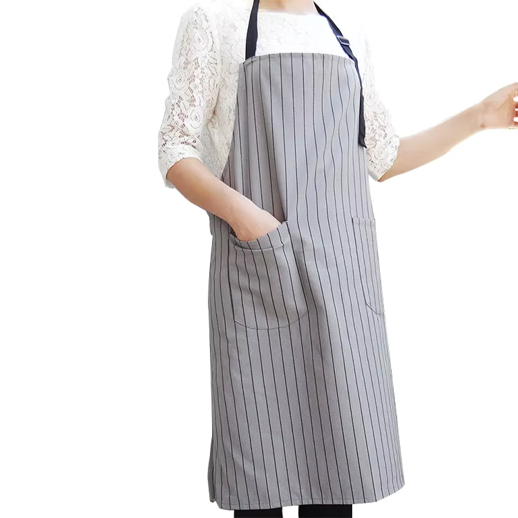 European-Style-Gray-Kitchen-Aprons-Plain-Pattern-Cotton-Reusable-Sleeveless-Anti-fouling-Durable-Apron-in-Stock