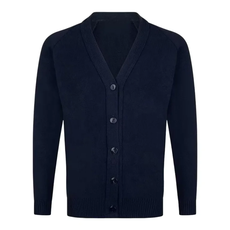 FUYI-Factory-Direct-Sales-Knitted-Cardigan-Sweaters-School-Uniforms-Cotton-Polyester-Long-Sleeved-Coats