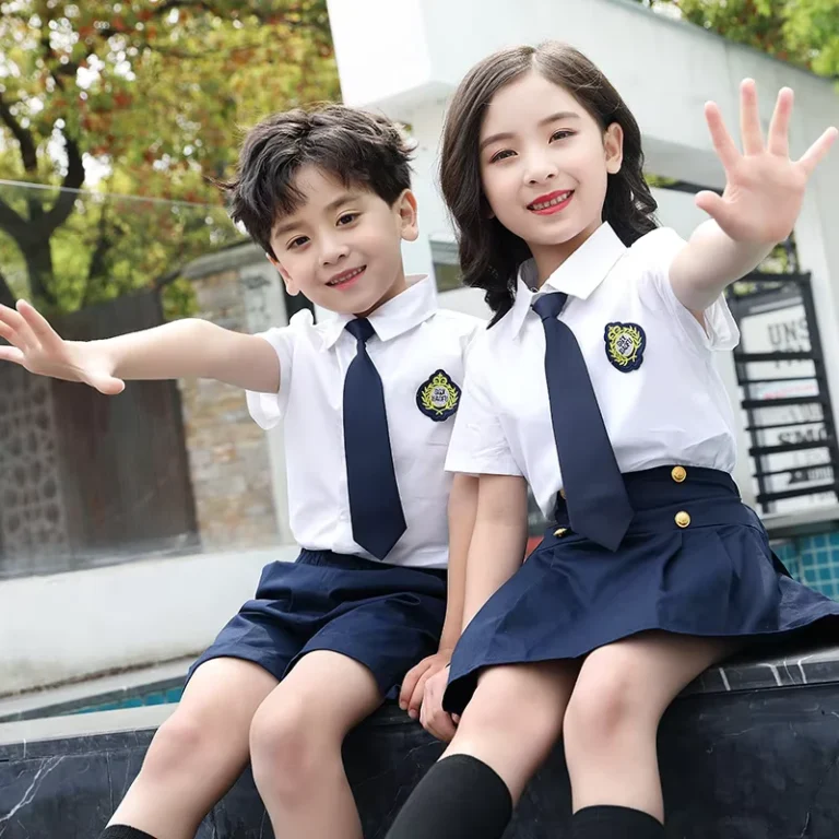 Factory-Custom-Children-Navy-Blue-Cotton-Japan-Student-School-Uniforms-Set-Suit-for-Girls-Boys-Waistcoat-Vest-Shirt-Skirt-Shorts