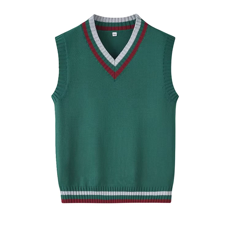 Factory-Customized-Embroidered-LOGO-School-Vest-Sweater-Uniforms-for-Africa