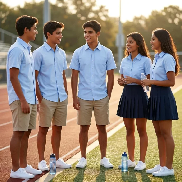 Factory-Customized-High-quality-and-Low-priced-Long-Sleeved-and-Short-Sleeved-Shirt-for-School-Uniforms