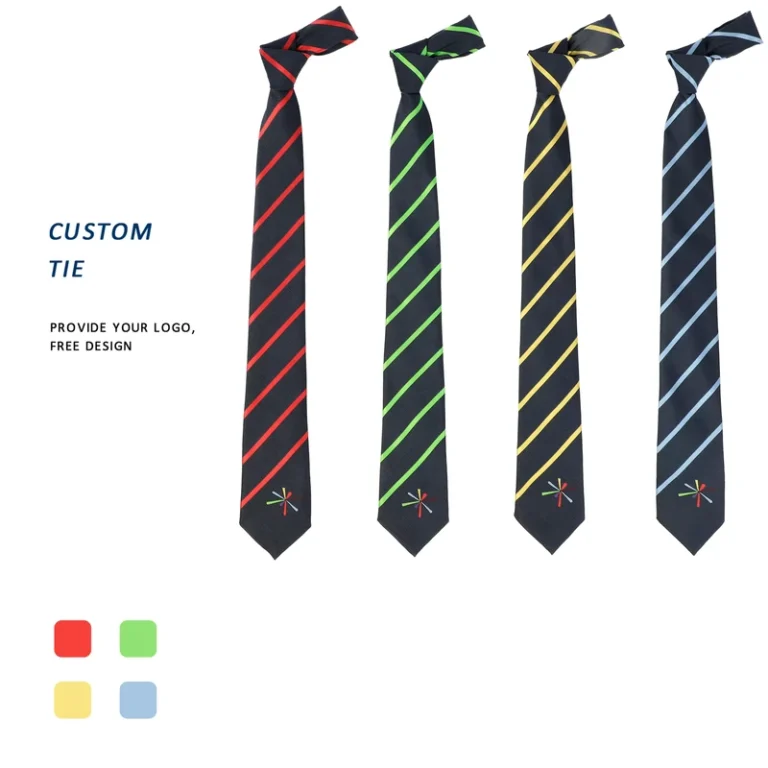 Factory-Customized-Newest-Fashion-Luxury-Polyester-School-Ties-for-Students