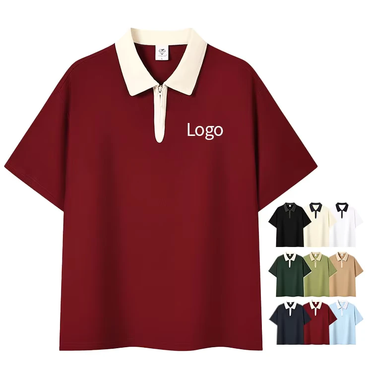 Factory-Customized-Polo-T-Shirts-School-Uniform-Design-LOGO-Popular-New-Item-Polo-Shirts-for-Men-T-Shirt-Polo