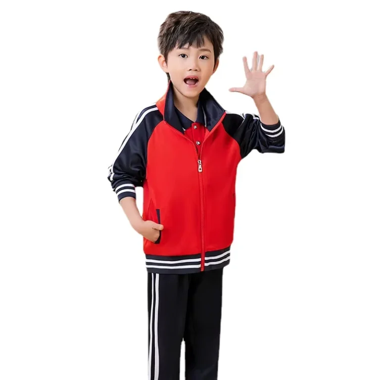Factory-Direct-Sale-School-Clothes-Set-Children-Spring-Autumn-Style-Long-Students-Uniform