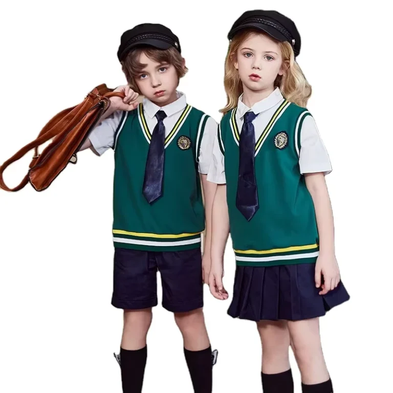 Factory-Direct-Sale-School-Uniform-for-School-Students-Spring-Summer-British-Style-School-Uniform-OEM