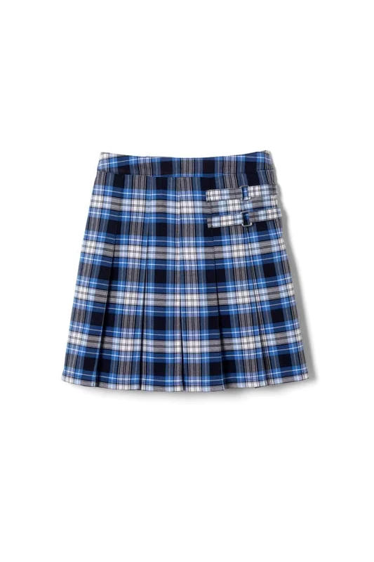 Factory-European-and-American-Plaid-Pleated-School-Girls-Mini-Skirt-Uniform