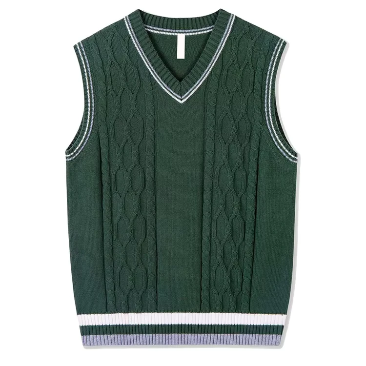 Factory-Good-Quality-School-Boys-and-Girls-Custom-Logo-Vest-Blazer-School-Uniforms