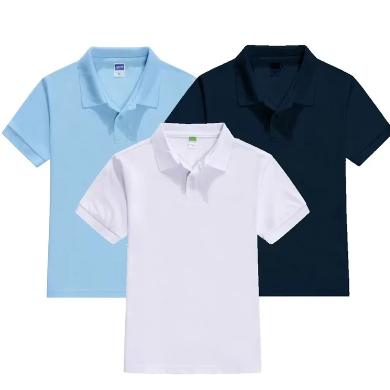 Factory-Kids-Piqu-Polo-Shirt-Primary-School-Breathable-Quick-Dry-School-Uniform-Daily-Exercise