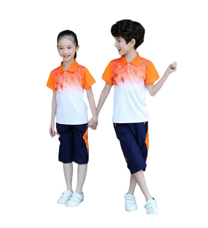 Factory-Made-Sports-Wear-With-Pants-School-Uniform-Red-School-Uniform-Red-Vest-With-White-Shirt