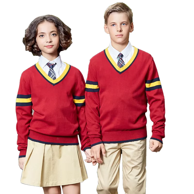 Factory-ODM-OEM-British-Knit-School-Uniform-Personalized-Student-Sweater-with-Custom-Logo-Embroidery