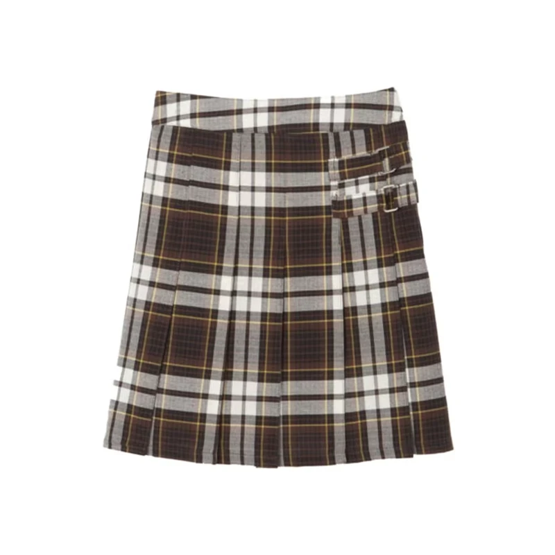 Factory-OEM-ODM-Girls-High-Waisted-Custom-Pleated-Skirt-Plain-Plaid-A-line-Mini-Skirt-Skater-Tennis-School-Uniform-Skirts