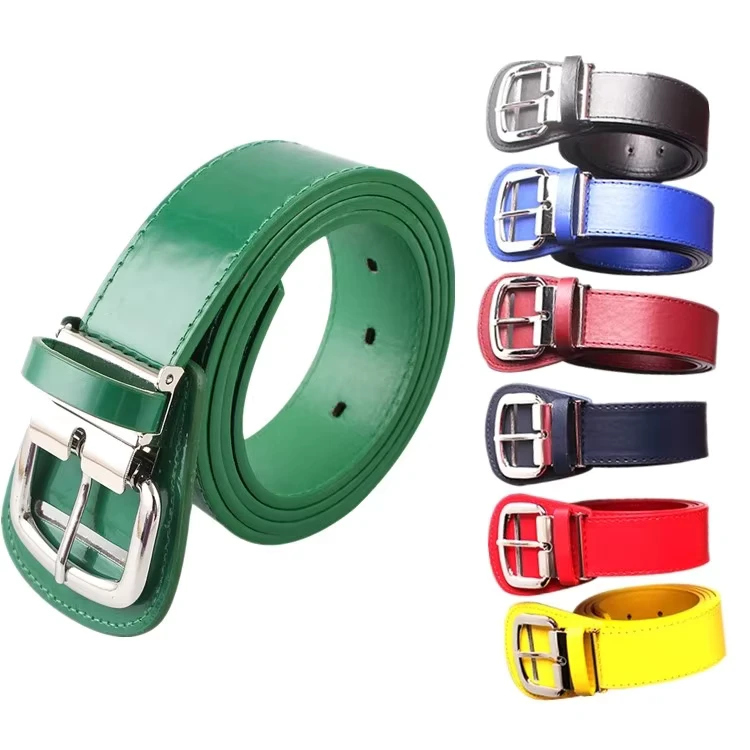 Factory-Oem-logo-Custom-Athletic-Adjustable-Adult-Kids-Uniform-Football-Golf-Softball-Baseball-Waist-Buckle-Belt-Sports-Belts