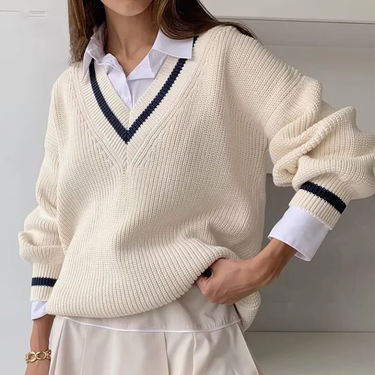 Factory-Preppy-Style-Fall-Winter-Casual-V-Neck-Womens-Pullover-Sweaters-Knitted-Loose-Plus-Size-Women-Sweater-Knit-Tops