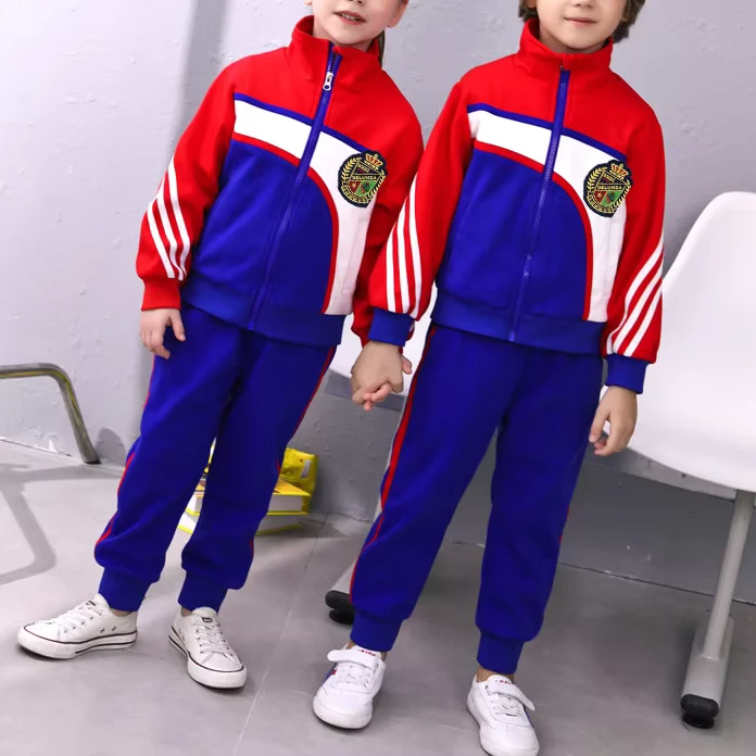 Factory-Price-Cotton-Pant-and-Coats-Customization-School-Uniforms-Tracksuit