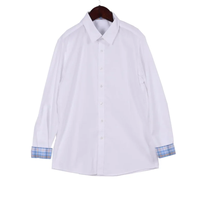 Factory-Price-Custom-Design-Primary-High-School-Uniform-School-White-Shirt-Unisex