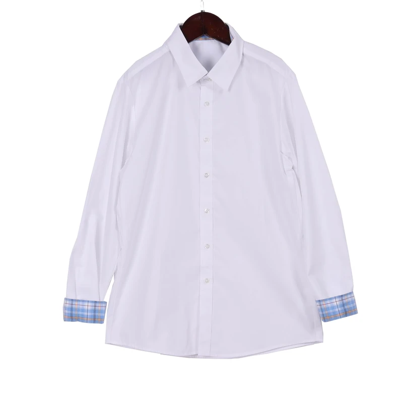 Factory-Price-Custom-Design-Primary-High-School-Uniform-School-White-Shirt-Unisex