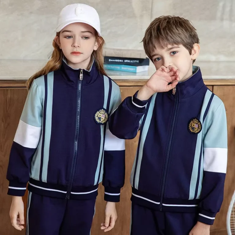 Factory-Price-Sports-Tracksuit-for-Kids-Comfort-Warm-School-Uniforms-and-Durable-Fabric-Spot-Supply
