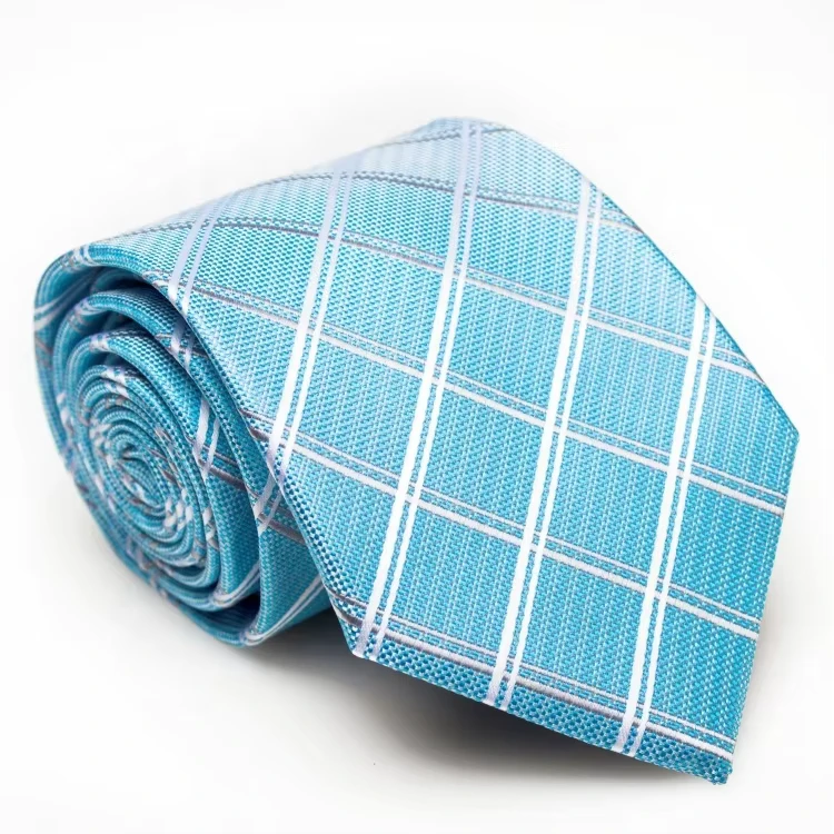 Factory-Sale-Classic-Microfiber-Custom-Logo-Label-Green-Striped-Man-Tie-Eco-Friendly-Promotional-Gifts-for