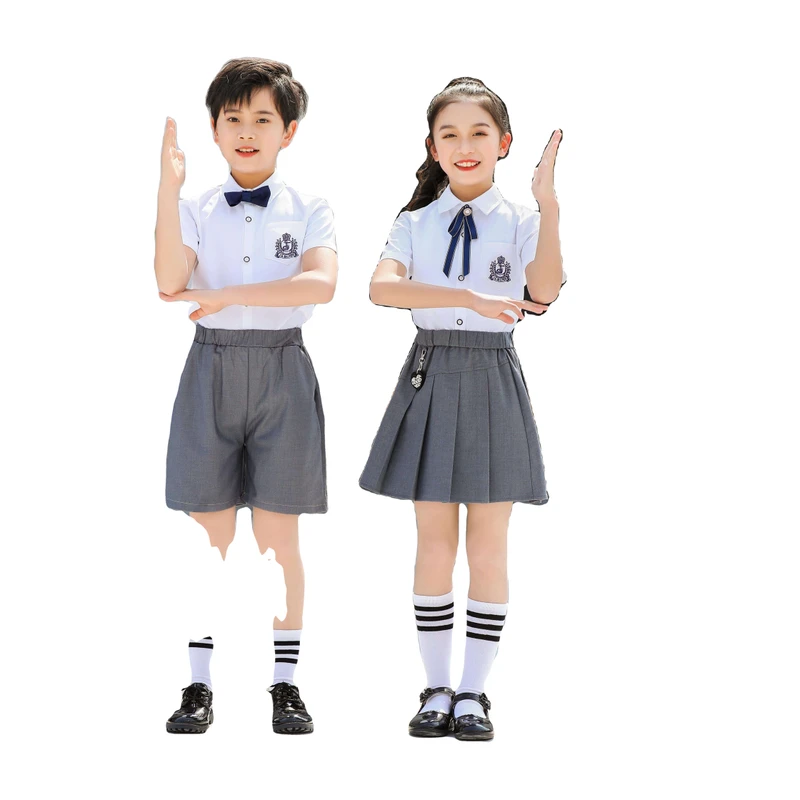 Factory-Supply-Custom-Primary-School-Uniform-Designs-Kids-Primary-Japanese-Girl-Boy-Pinafore-Dress-School-Uniform