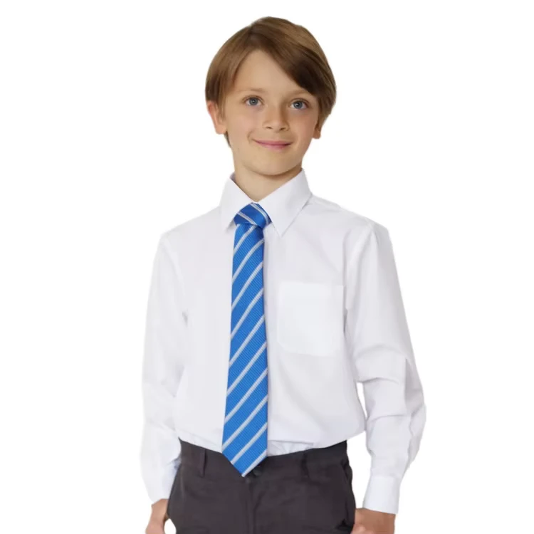 Factory-Supply-Long-Sleeve-Custom-Boys-School-Uniform-White-Shirt