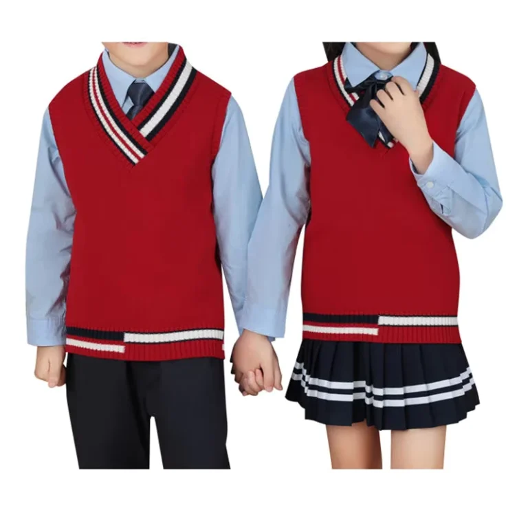 Factory-Supply-OEM-Custom-Primary-Children-High-Kids-Kindergarten-School-Uniforms-Knit-Sweater