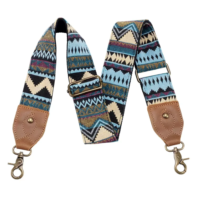 Factory-favorite-Vintage-Professional-Embroidered-Belt-with-Interchangeable-Straps-and-Portable-Design
