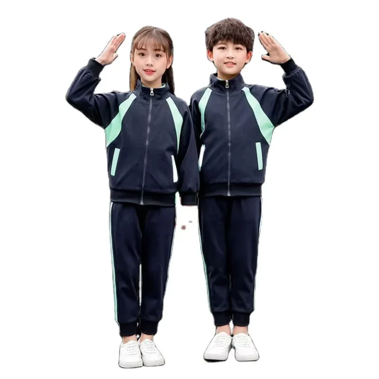 Fall-School-Sports-Wear-Set-Customized-Kids-School-Uniform-Tracksuit