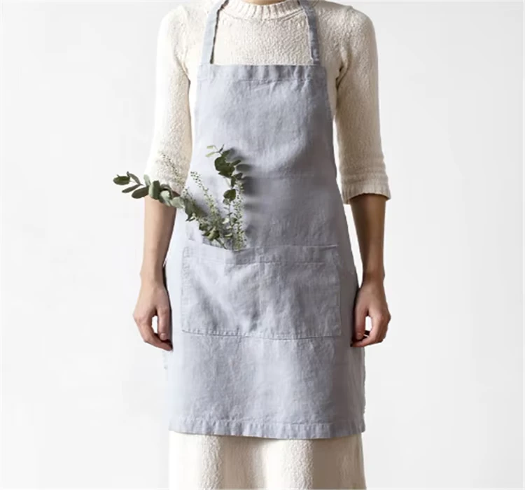 Fashion-Canvas-Cotton-Apron-Linen-Apron-for-Waitress-Florist-Cooking-Kids