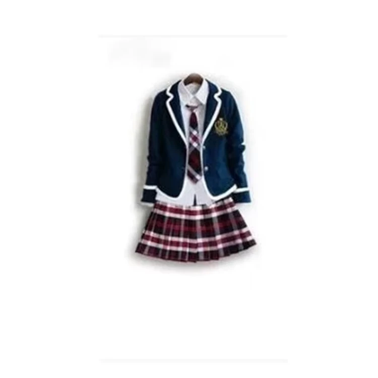 Fashion-Childrens-Uniforms-for-Men-and-Women-White-Shirt-and-Pants-School-Uniform