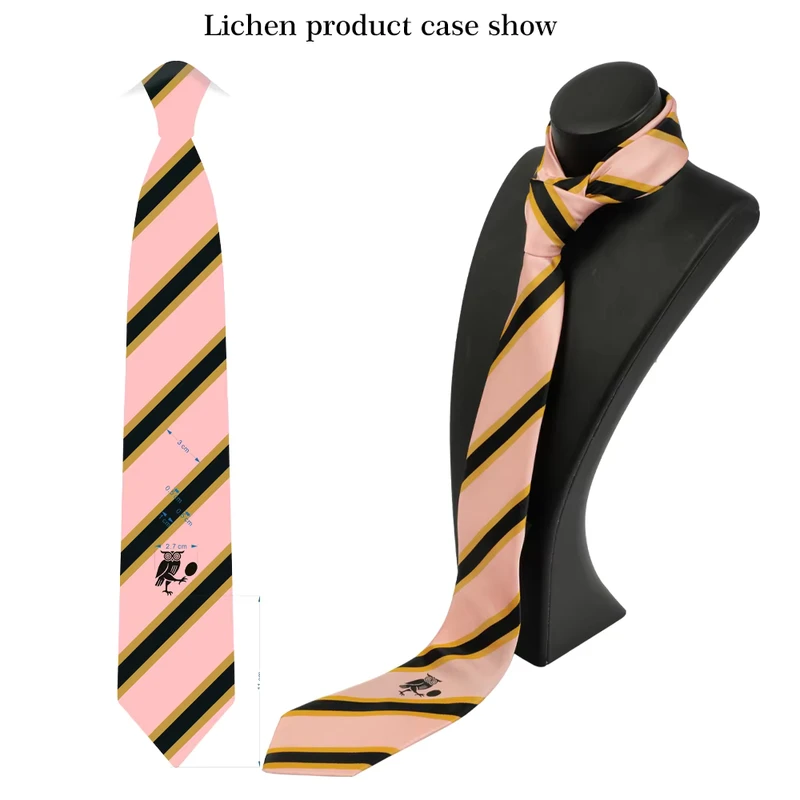 Fashion-Design-1200-Needles-Microfiber-Mens-Polyester-Striped-Neck-Tie-Striped-Necktie