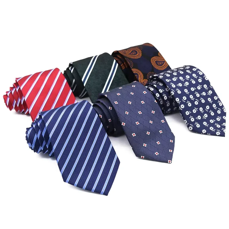 Fashion-Design-Neck-Tie-Cravatte-Corbatas-Supplier-8CM-100-Polyester-Blue-Striped-Men-Ties