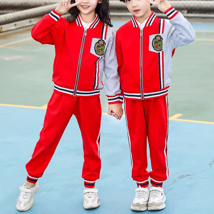 Fashion-Designs-Cotton-Autumn-Winter-School-Uniforms-Tracksuit