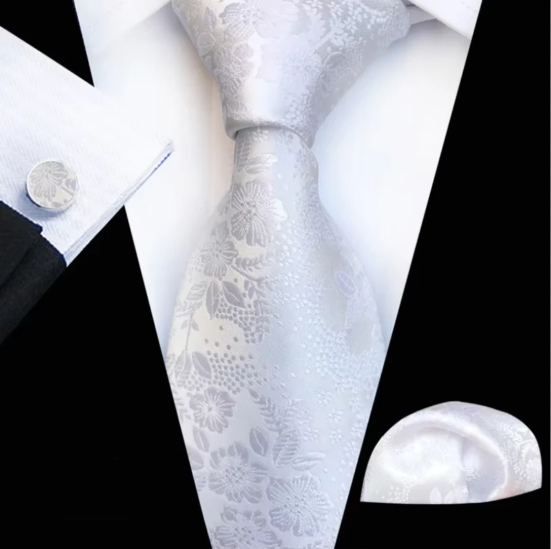 Fashion-Floral-Neckties-With-Pocket-Squares-Men-Ties-and-Hanky-Cufflinks-Set-Casual-Ties-for-Men-Italian
