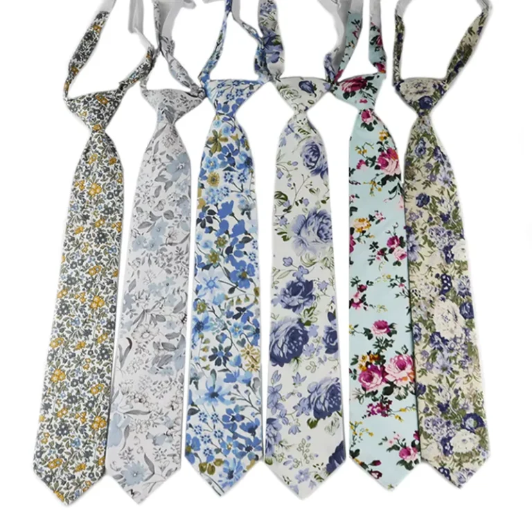 Fashion-Floral-Solid-100-Cotton-Neck-Ties-Women-Girl-School-Uniform-Kids-Suit-Casual-Cravat-Cosplay-Party-Wedding-Accessory