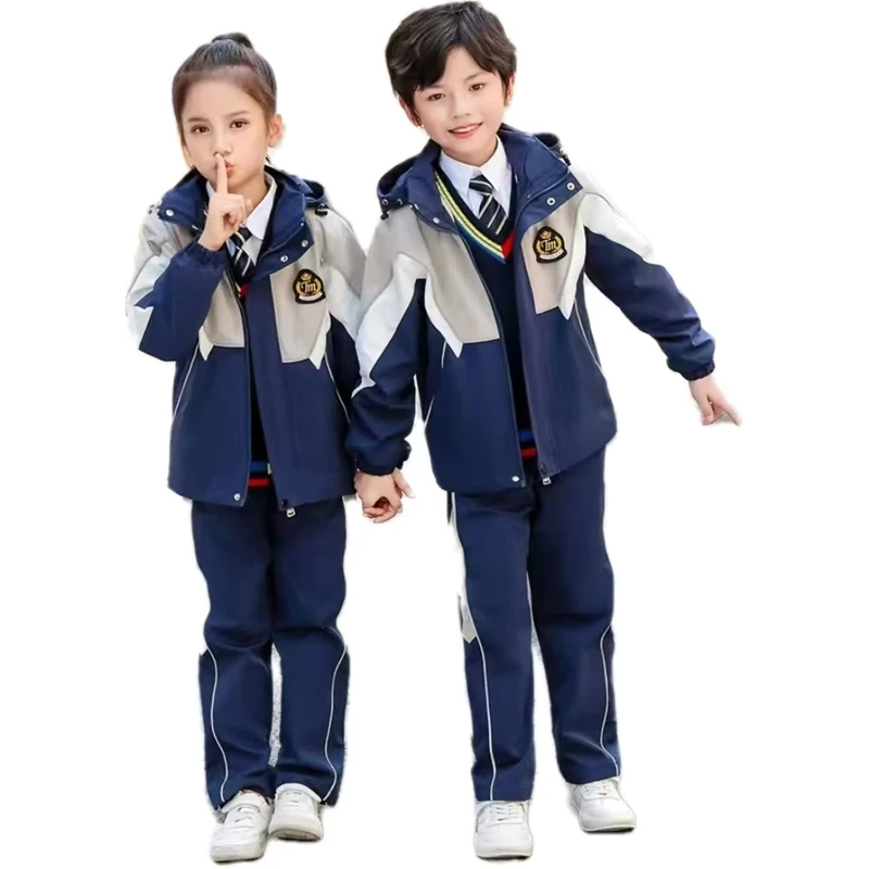 Fashion-Sports-Style-Kids-Kindergarten-Customized-School-Tracksuit-Uniforms