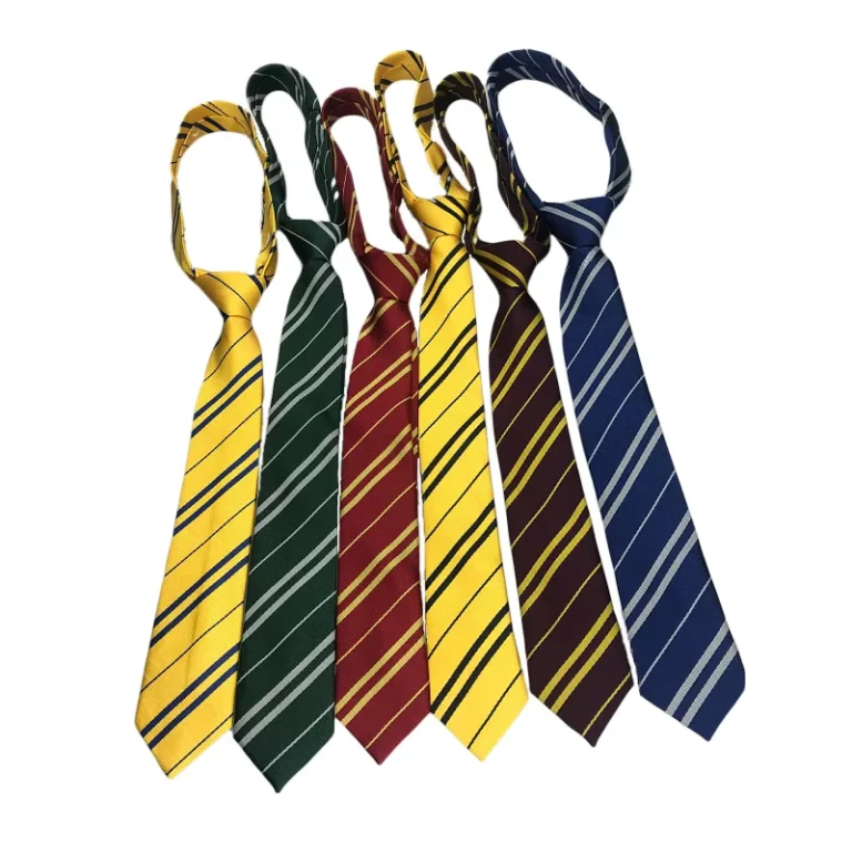Fashionable-Striped-Polyester-Ties-Classic-Potter-Inspired-School-Uniform-Neck-Ties