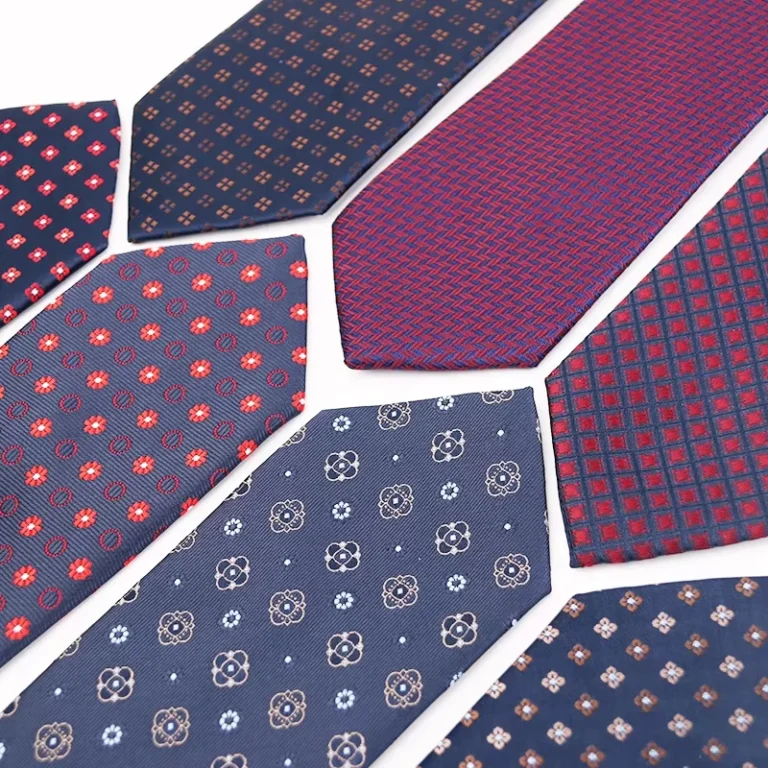 Fast-Delivery-High-Density-Jacquard-Fabric-Ready-Tie-Navy-Blue-Mens-Dot-Ties-Handmade-Micro-Fibre