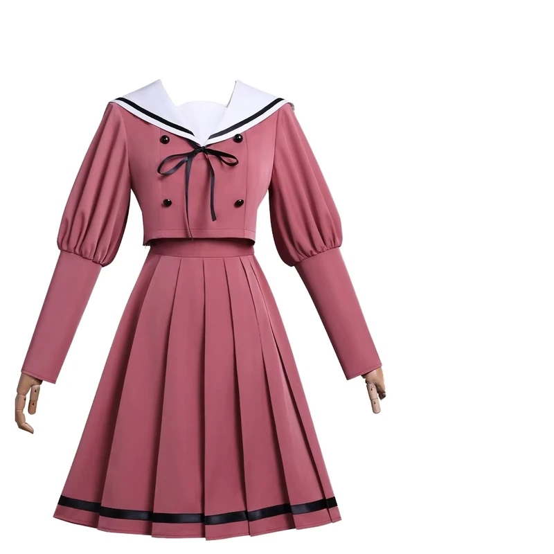 Flying-Comic-Cosplay-Flower-Incense-Dignity-Chestnut-Daily-Wear-Anime-School-Uniform-Set-Dresses-Polyester-for-Adults-Echo
