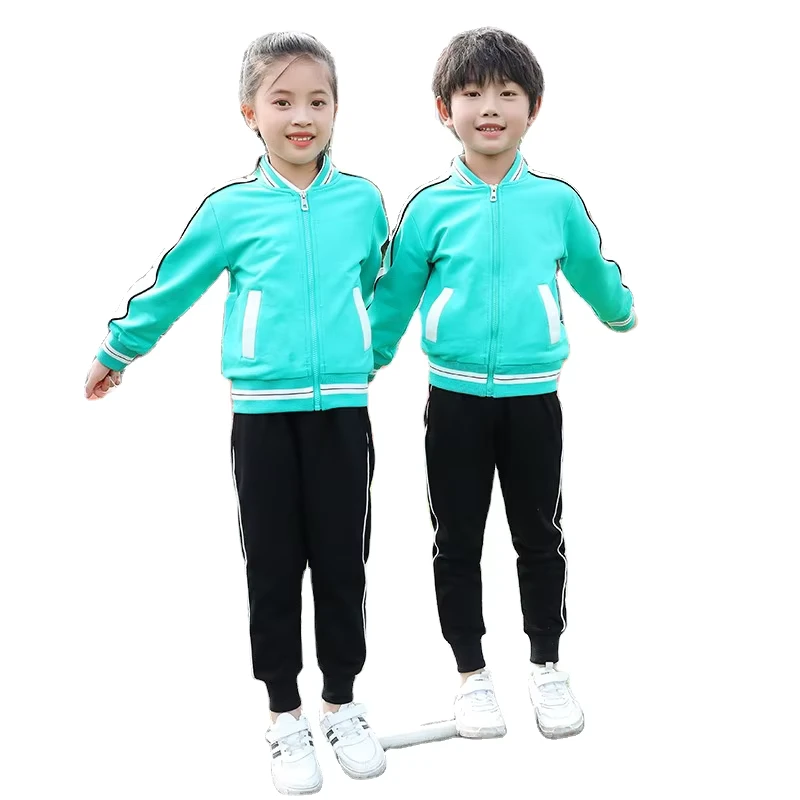 Free-Sample-OEM-Factory-Boys-Sports-Clothing-Set-Kids-Student-School-Uniforms-Tracksuit-Primary-School-Uniform