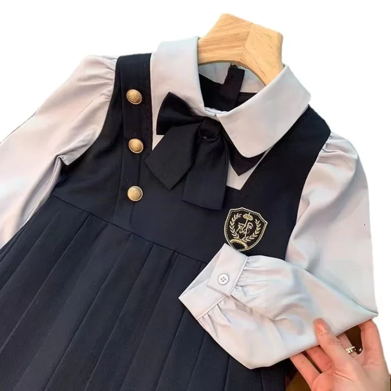 Girls-College-Style-JK-Dress-New-Spring-and-Autumn-Childrens-Ruffle-School-Uniform-for-Pupils