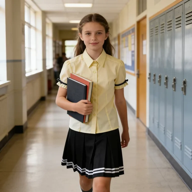 Girls-Dress-Short-Sleeved-Skirt-School-Uniform-Set-Summer-Were-School-Classroom-Classmate-Clothes-Set-for-Student