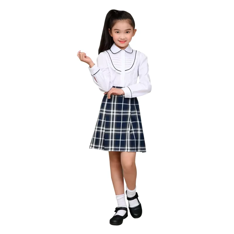 Girls-Pleated-Plaid-School-Skirt-Uniform-for-Kindergarten-and-Primary-Students-Girl-Dress-School-Uniforms