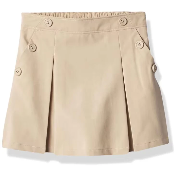 Girls-School-Uniform-Skirts-Built-In-Shorts-Adjustable-New-Style-School-Uniform-for-Girl-Skirt