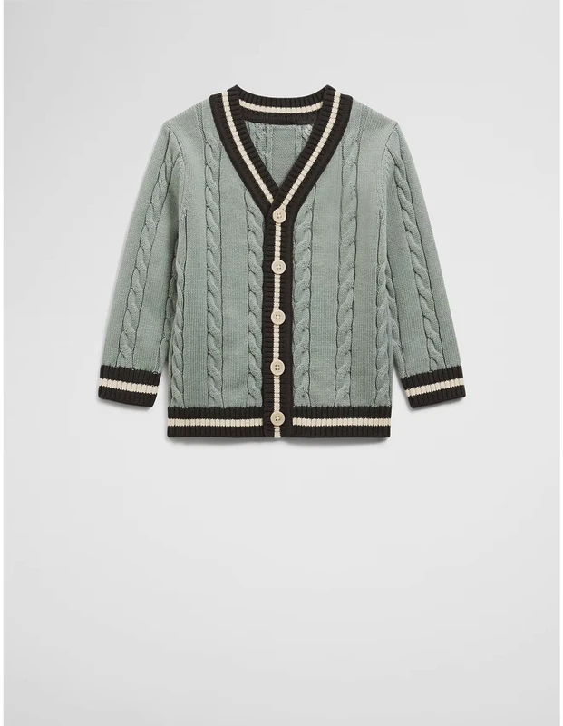 Girls-Solid-Cotton-Long-Sleeve-Knit-Cardigan-Sweaters-with-Stripes-Winter-Fashion
