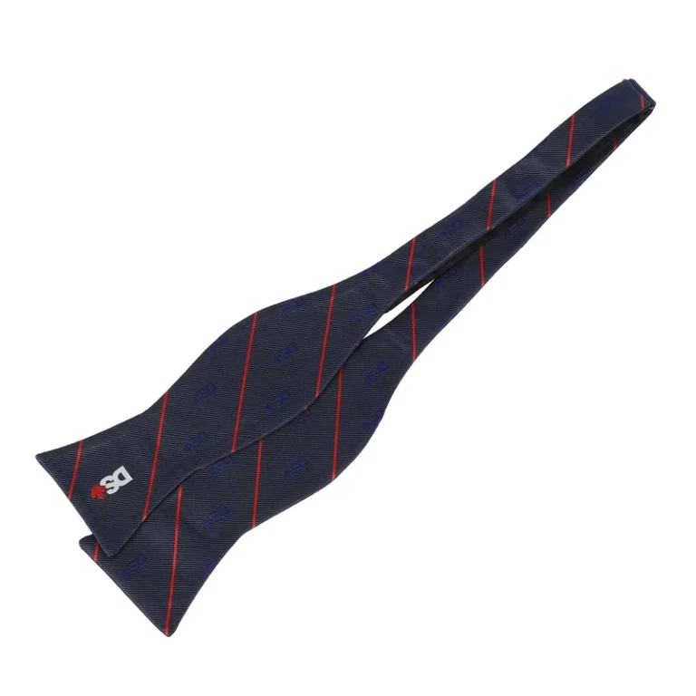 Good-Quality-Latest-Design-Luxury-Business-Stripe-Polyester-Bowtie-for-Boys