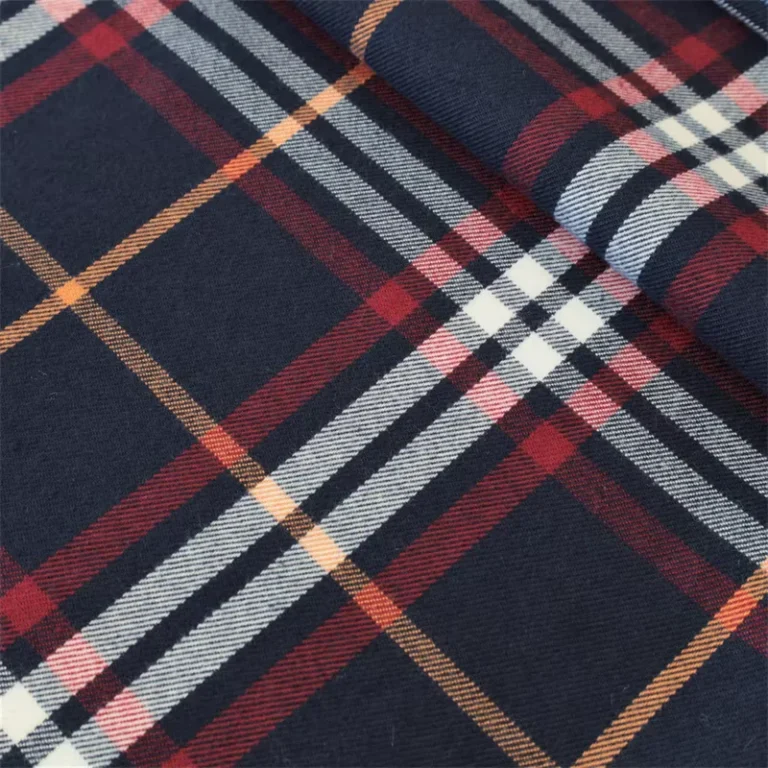 Good-Selling-In-Stock-Plaid-Fabric-Red-White-Black-Checked-Fabric-Polyester-for-Suit-School-Uniform-Workwear