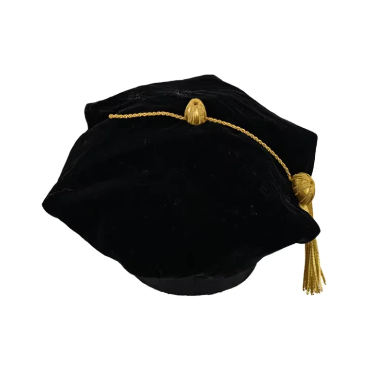 Graduation-Doctoral-Phd-Gown-Velvet-Doctoral-Tam-with-Golden-Bullion-Tassel-Graduation-Hat-8-Sides